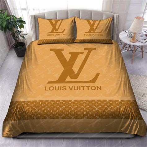 louis vuitton bed sheets replica|Louis Vuitton bedspread set.